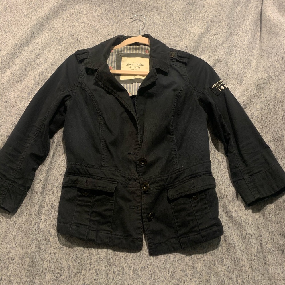 Abercrombie and Fitch Navy blue blazer